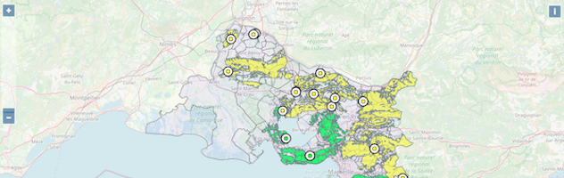 Accès massifs forestiers bouches du rhone en été
