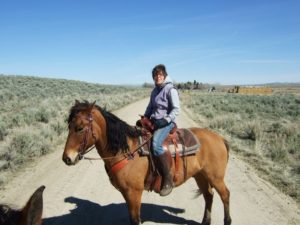 randonnée à cheval ouest américain