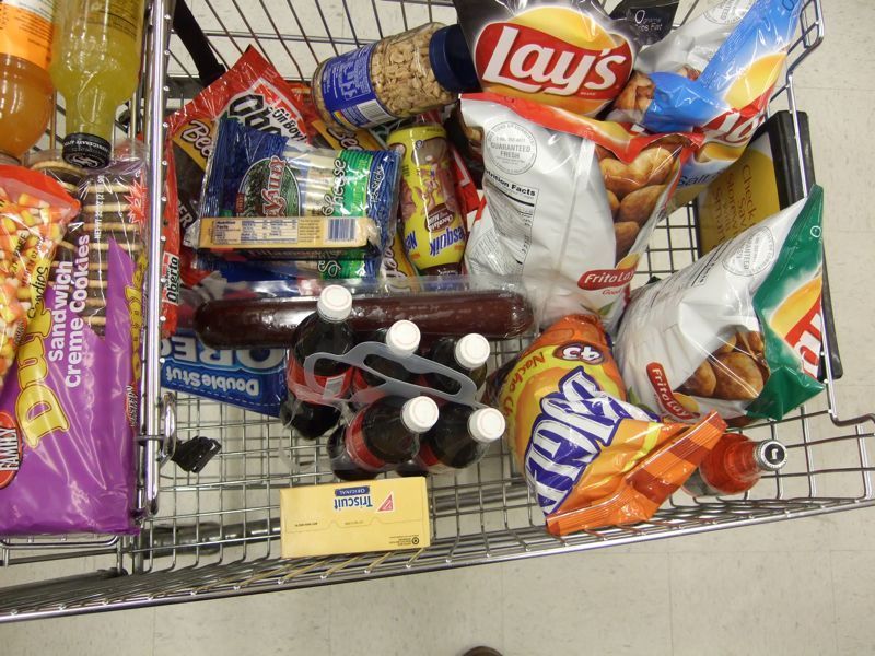 caddie des cowboys pour un picnic rapide