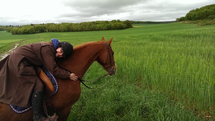 manteau de pluie a cheval