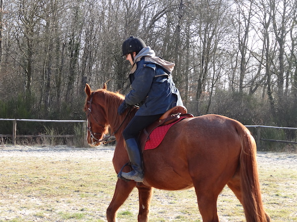 tour en carriere avant une balade