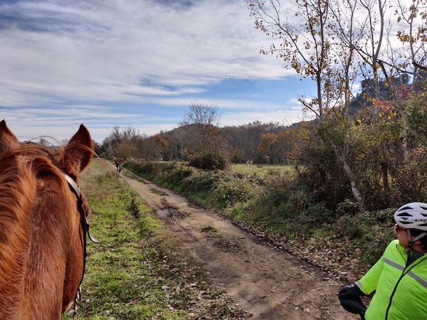 promenade cheval et velo