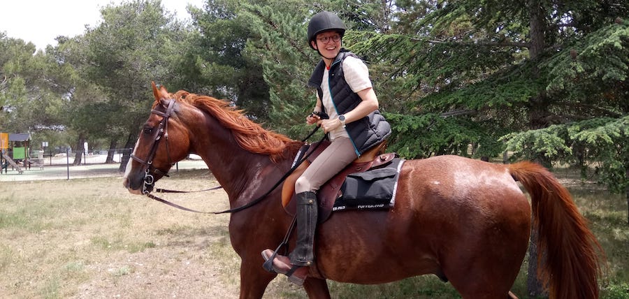 pantalon cheval femme