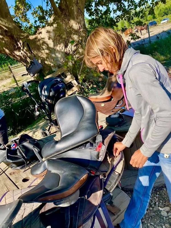 Sonia Platon Provence selle