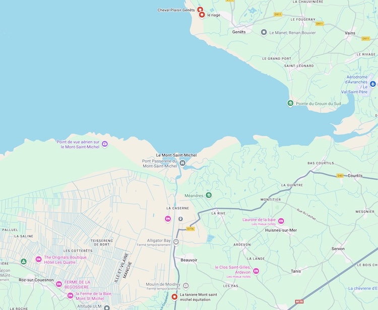 Balade cheval mont st michel