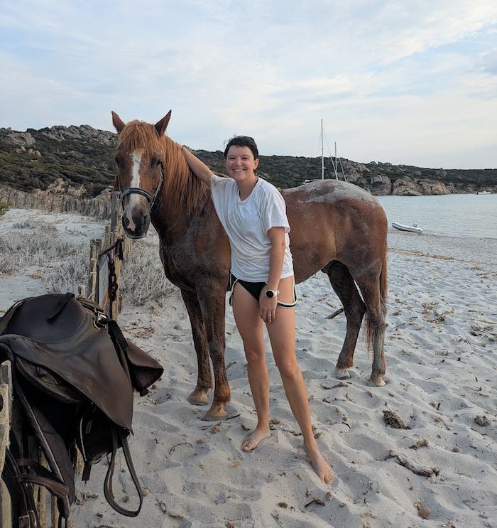 balade a cheval plage
